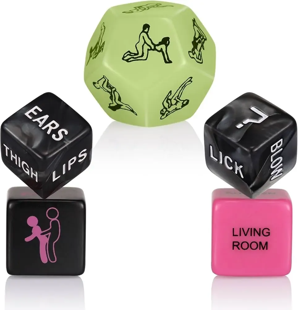 Dados sexuales para jugar